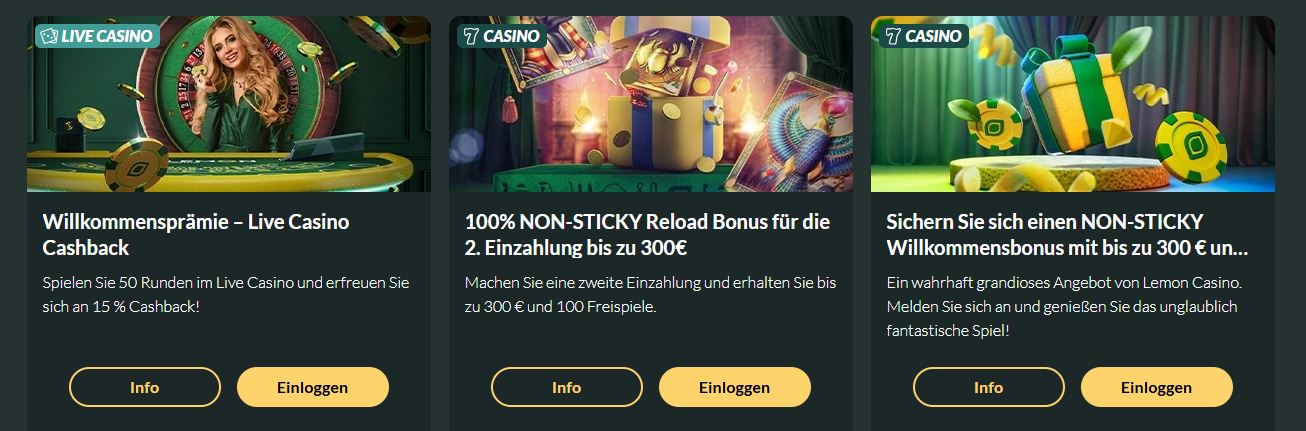 Besuche die Aktionsseite und hole dir alle Boni