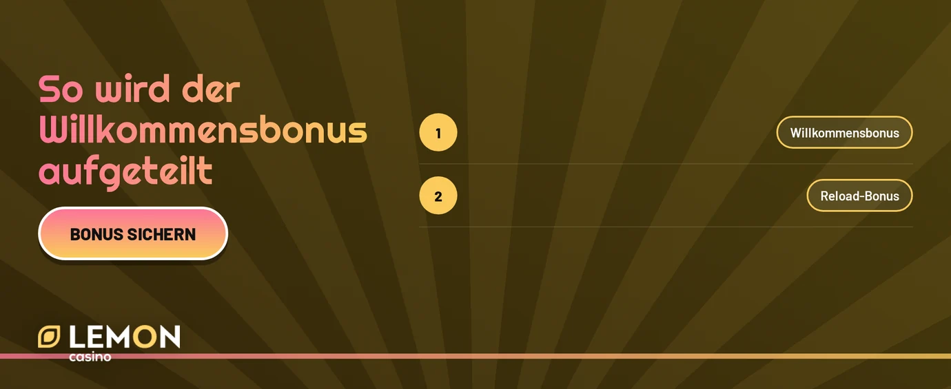 Vergleiche Willkommens- und Reload-Bonus