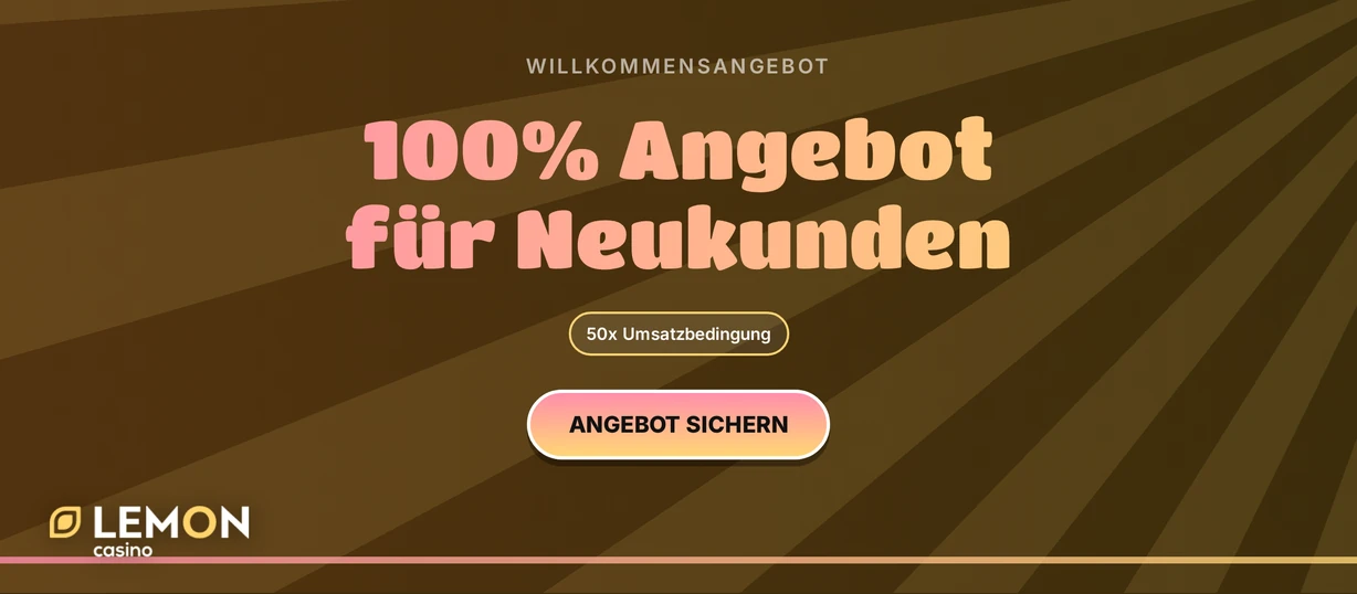 Sichere dir den Willkommensbonus